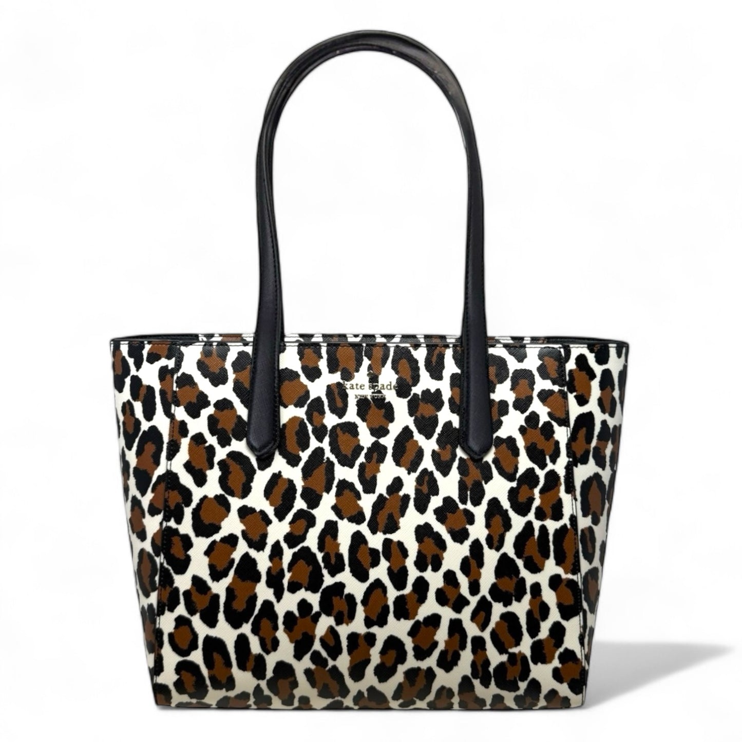 Staci Spotted Animal Medium Tote Designer By Kate Spade, Size: Medium