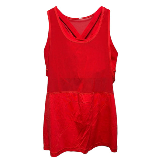 Fast As Light 2-In-1 Tank By Lululemon In True Red, Size: 8