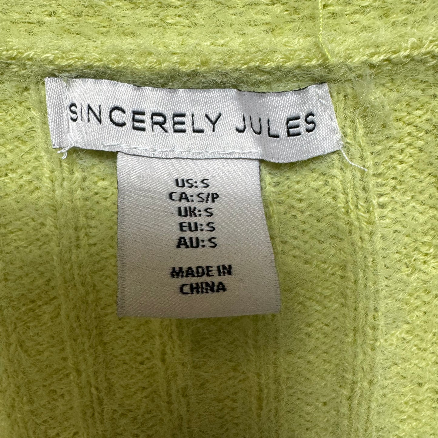 Sweater By Sincerely Jules In Green, Size: S