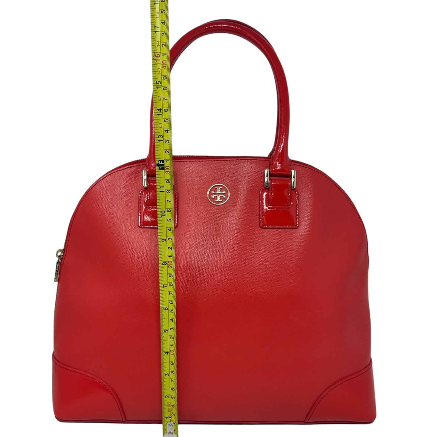 Robinson Dome Satchel Designer By Tory Burch, Size: Medium