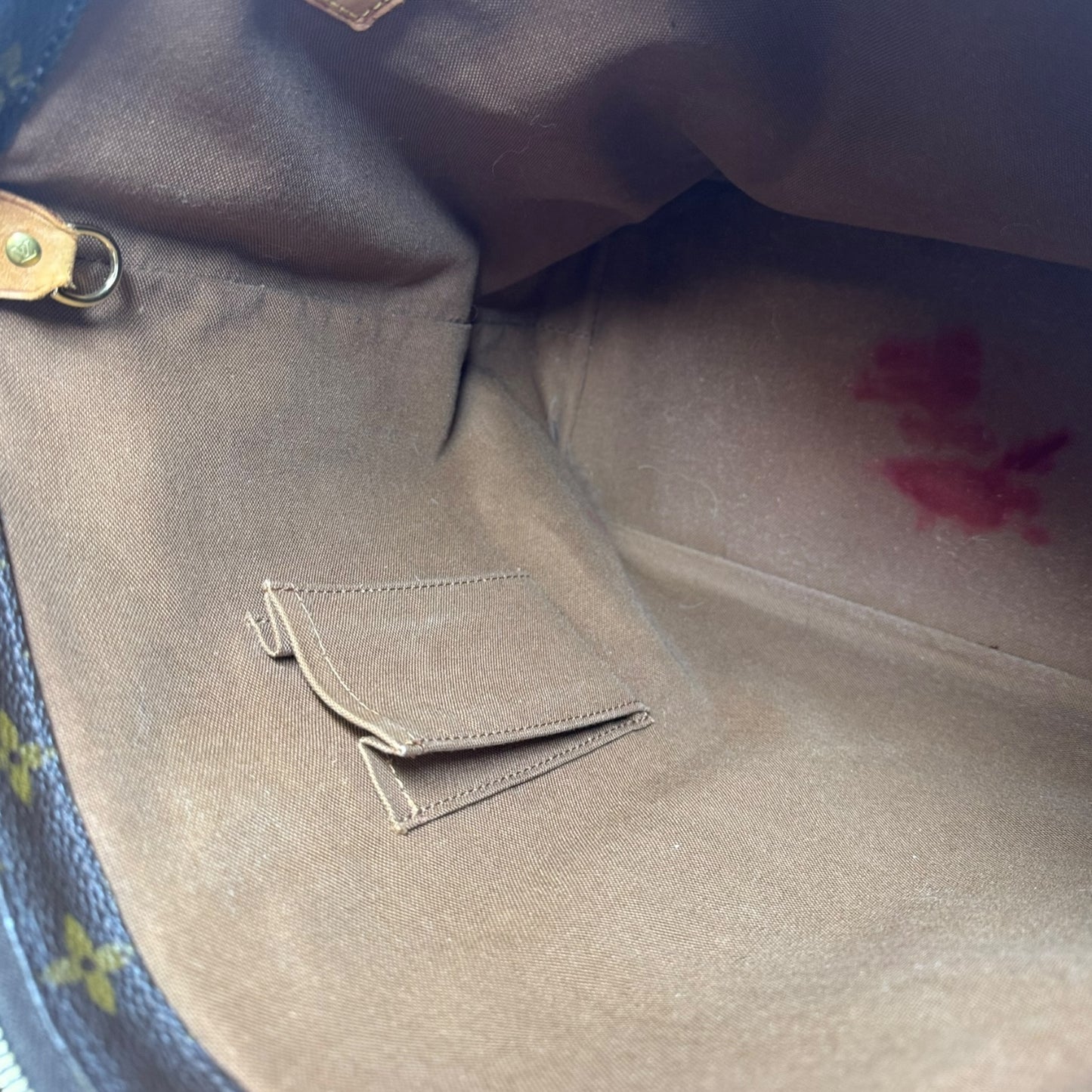 2002 Monogram Canvas Cabas Mezzo Tote Luxury Designer By Louis Vuitton, Size: Large