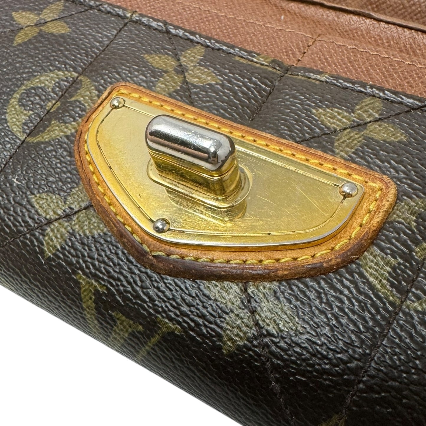 AS IS Etoile Sarah Quilted Wallet Luxury Designer By Louis Vuitton, Size: Large