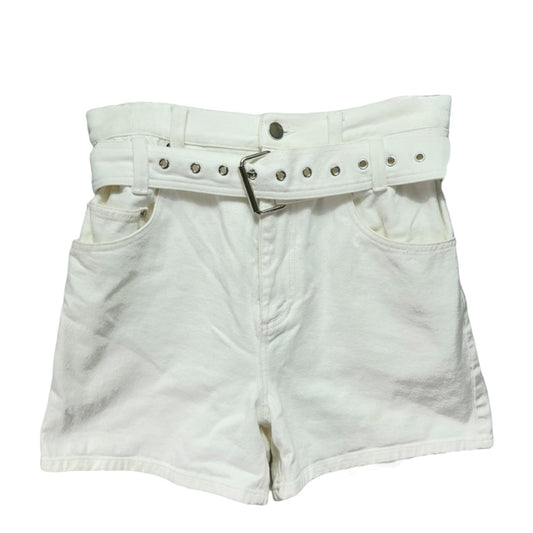 Belted Denim Shorts Designer Phillip Lim, Size 6