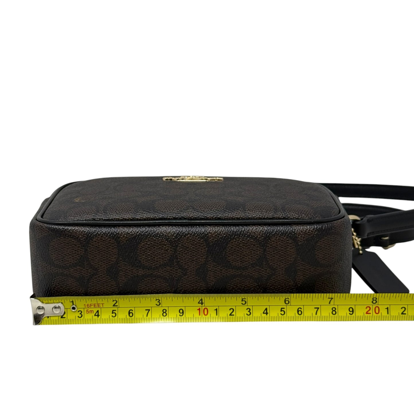 Mini Jamie Camera Bag In Signature Canvas Designer By Coach, Size: Medium