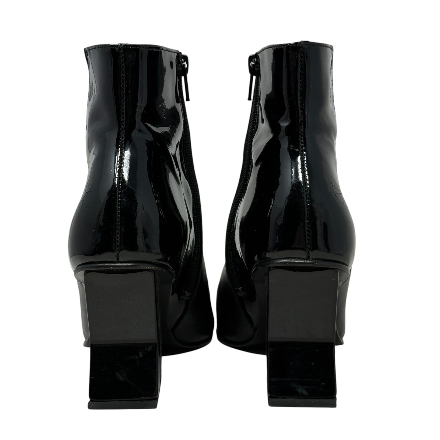 Slash Angular Ankle Boots By John Fluvog In Black, Size: 8