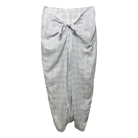 HOLD OKI Sarouel Trousers By Marc Le Bihan In Plaid Pattern, Size: 4