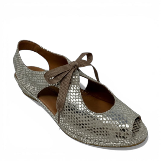 Brettany Wedge Sandals By L’Amour Des Pieds In Silver, Size: 7.5