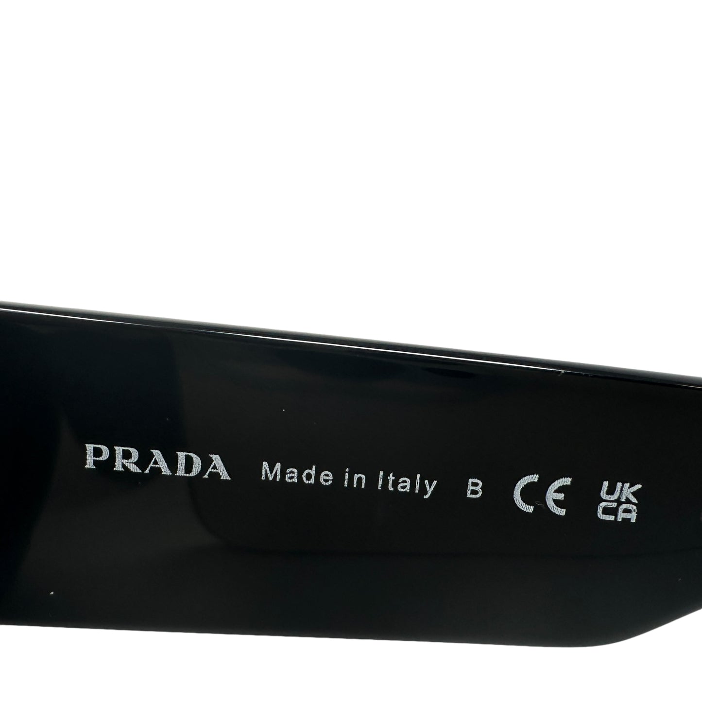 SPR A13 Logo Sunglasses Luxury Designer By Prada, Size: Medium