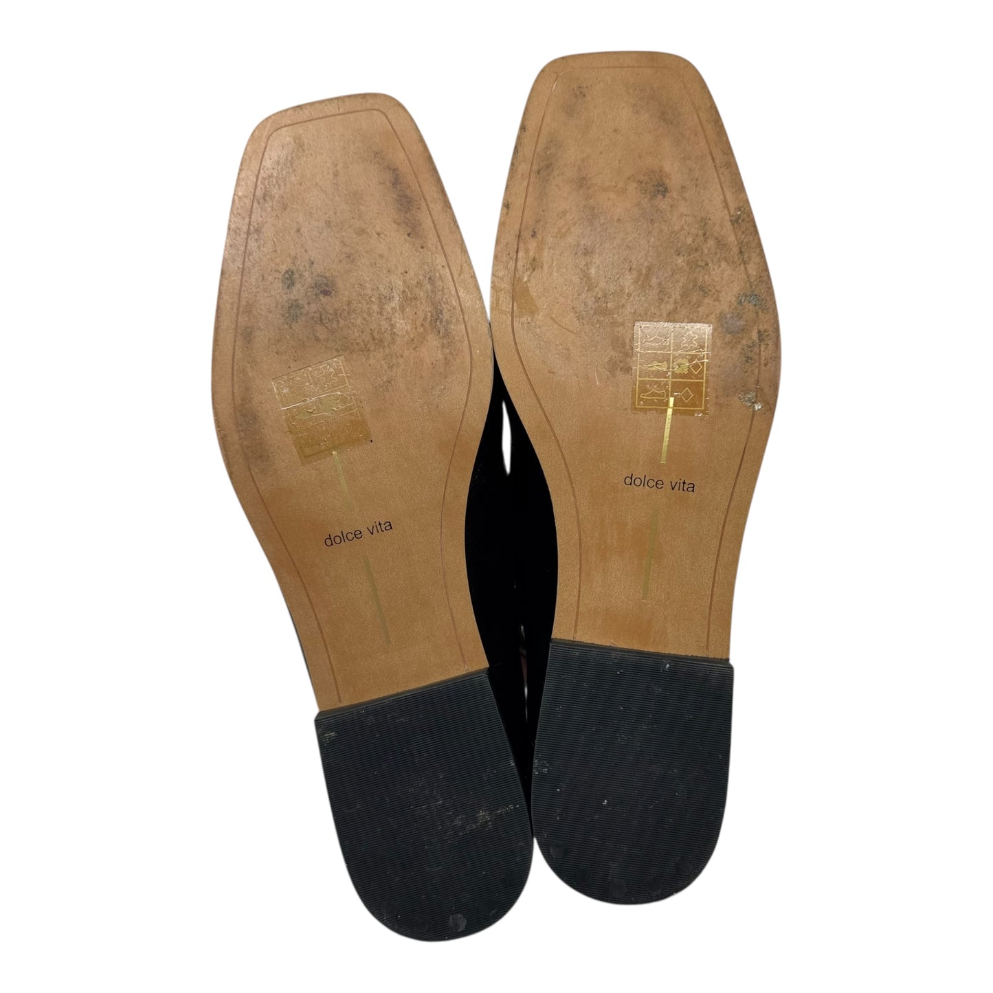 Studded Loafer Shoes Flats By Dolce Vita In Black, Size: 9