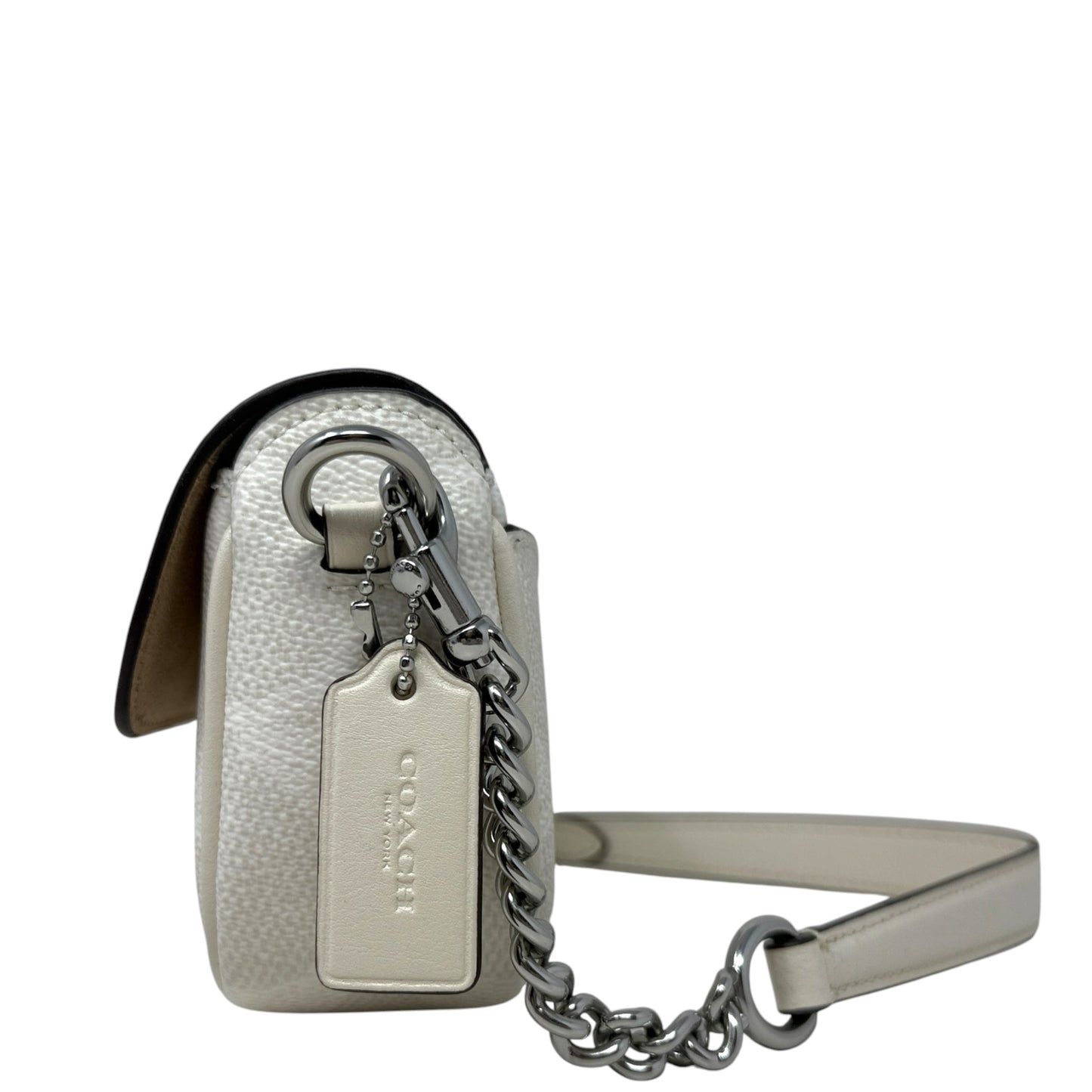Hailey Flap Bag Designer By Coach, Size: Small