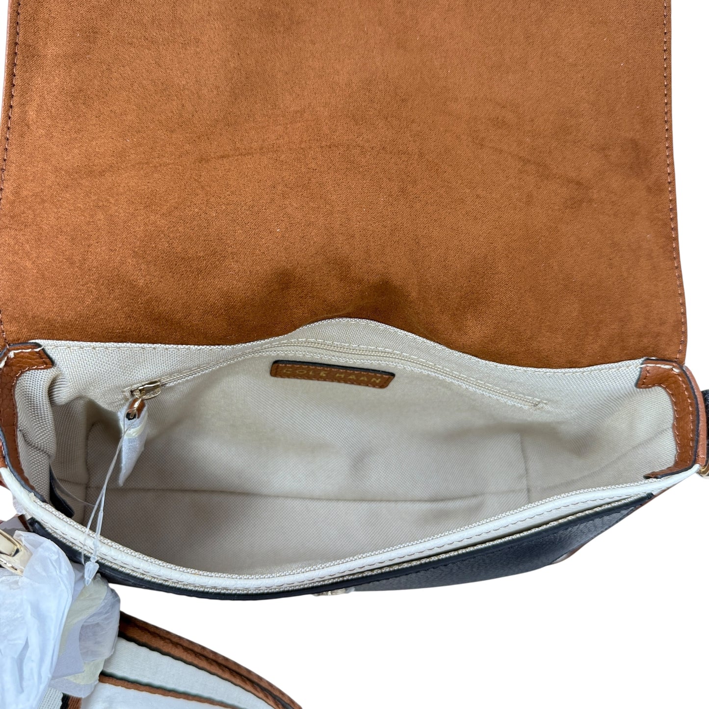 Grand Series Leather Mini Shoulder Bag By Cole-haan, Size: Medium