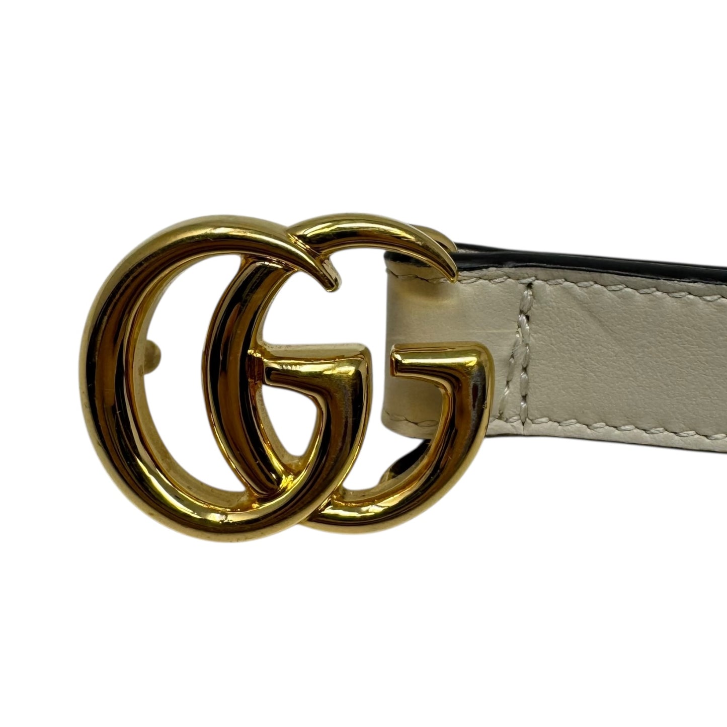 GG Marmont Thin Belt Luxury Designer By Gucci Size: Gucci 105, 42”