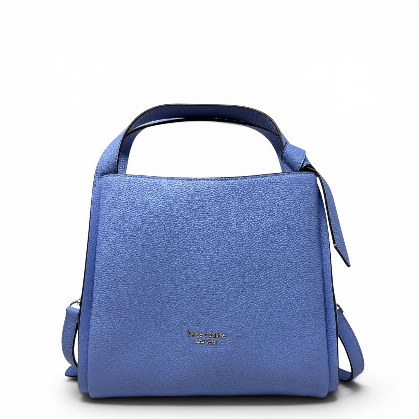 Knott Pebbled Leather Crossbody Tote Designer By Kate Spade, Size: Medium