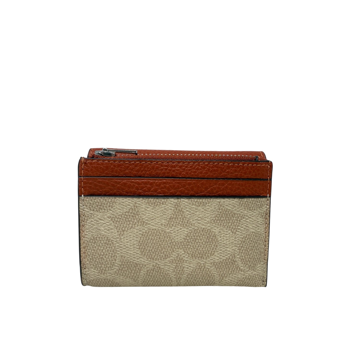 Card Holder Wallet In Signature Canvas Designer By Coach, Size: Medium