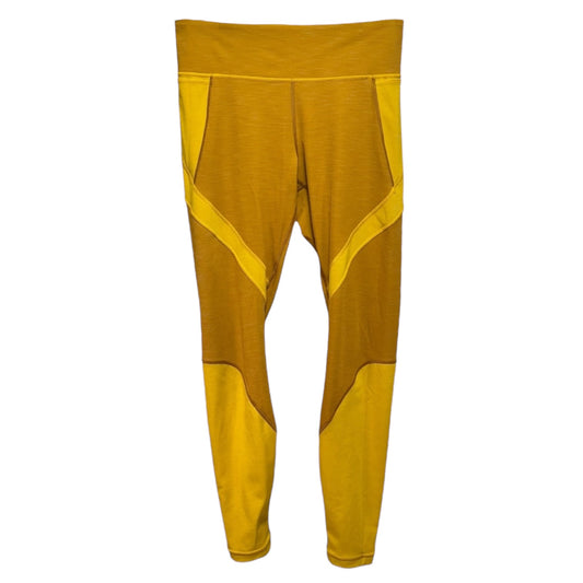 Early Extension High-Rise Tight *28" By Lululemon In Heathered Fools Gold / Heathered Honey Lemon, Size: 10