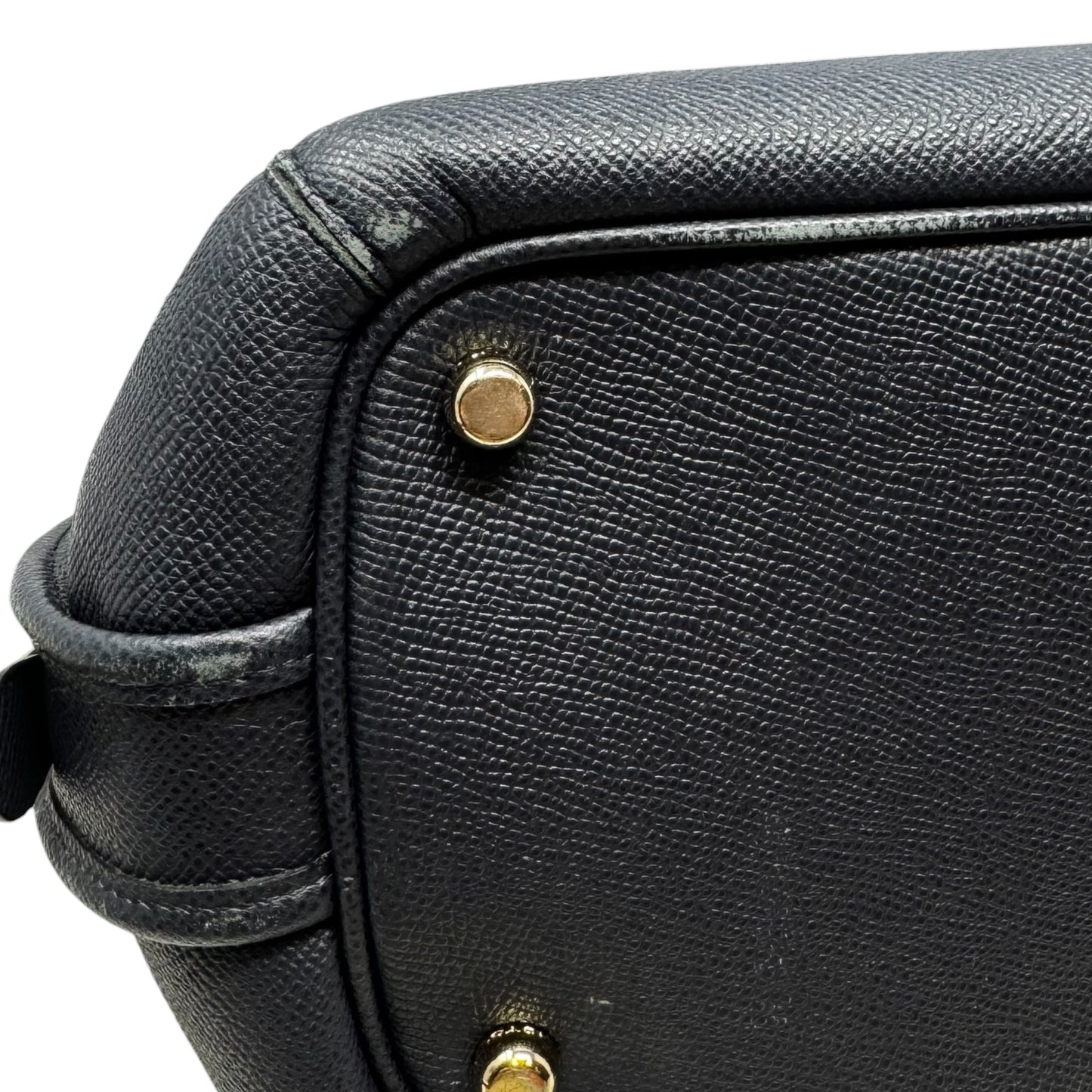 AS IS Prince Street Domed Satchel Designer By Coach, Size: Medium