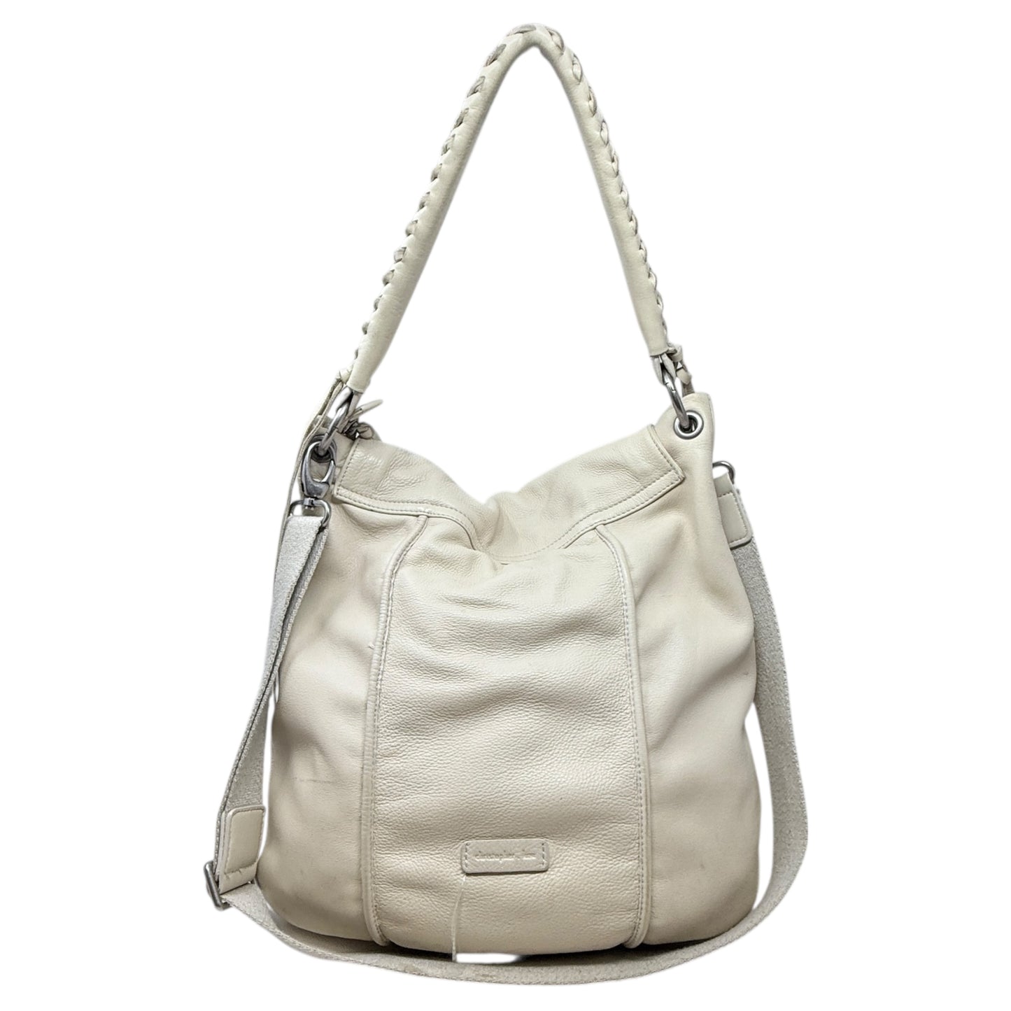 Vintage Leather Hobo Crossbody By Christopher Kon, Size: Large