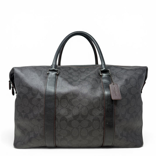 Voyager Duffel Travel Bag Designer By Coach, Size: Medium