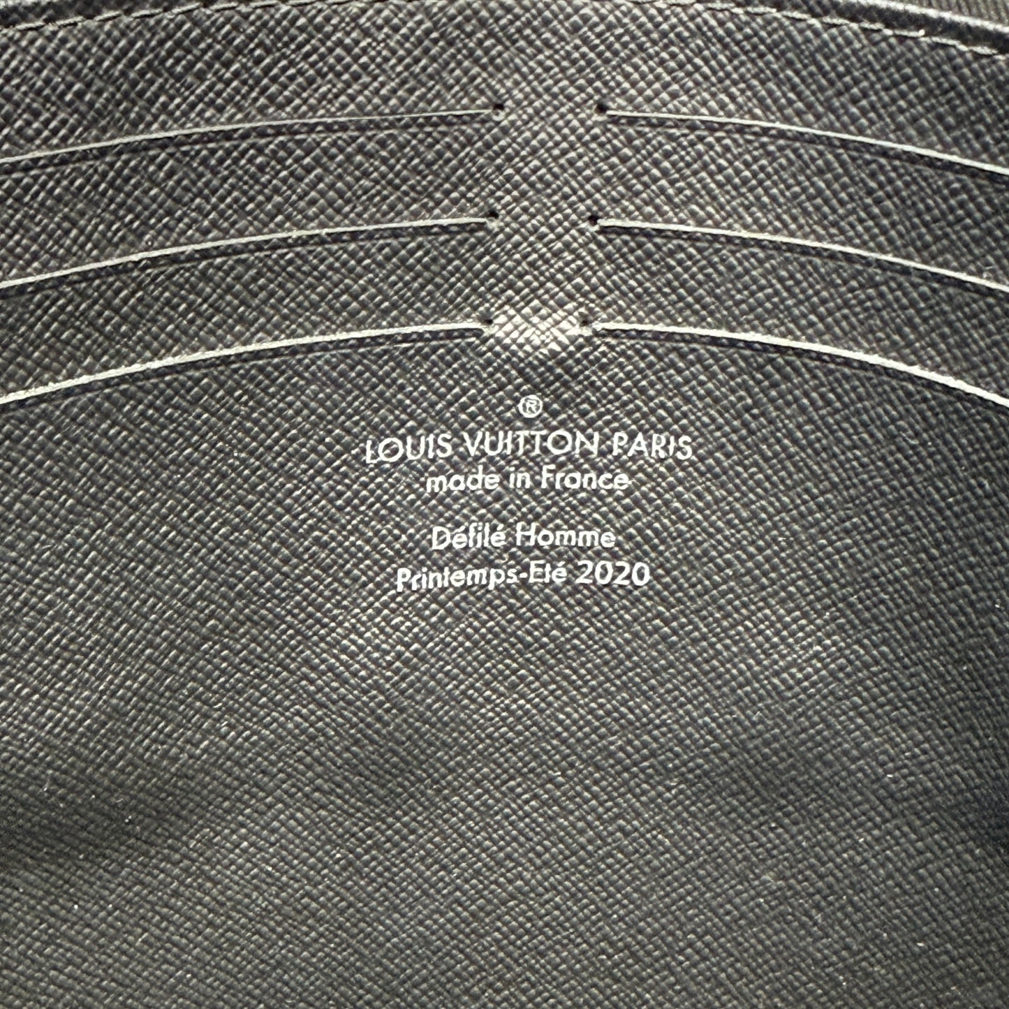 Limited Edition SS 220 Virgil Abloh Collection Monogram Eclipse Folia Pochette Voyage MM Luxury Designer By Louis Vuitton, Size: Medium