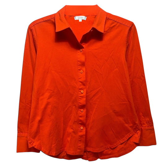 Club Shirt By Tyler Boe In Orange, Size: M