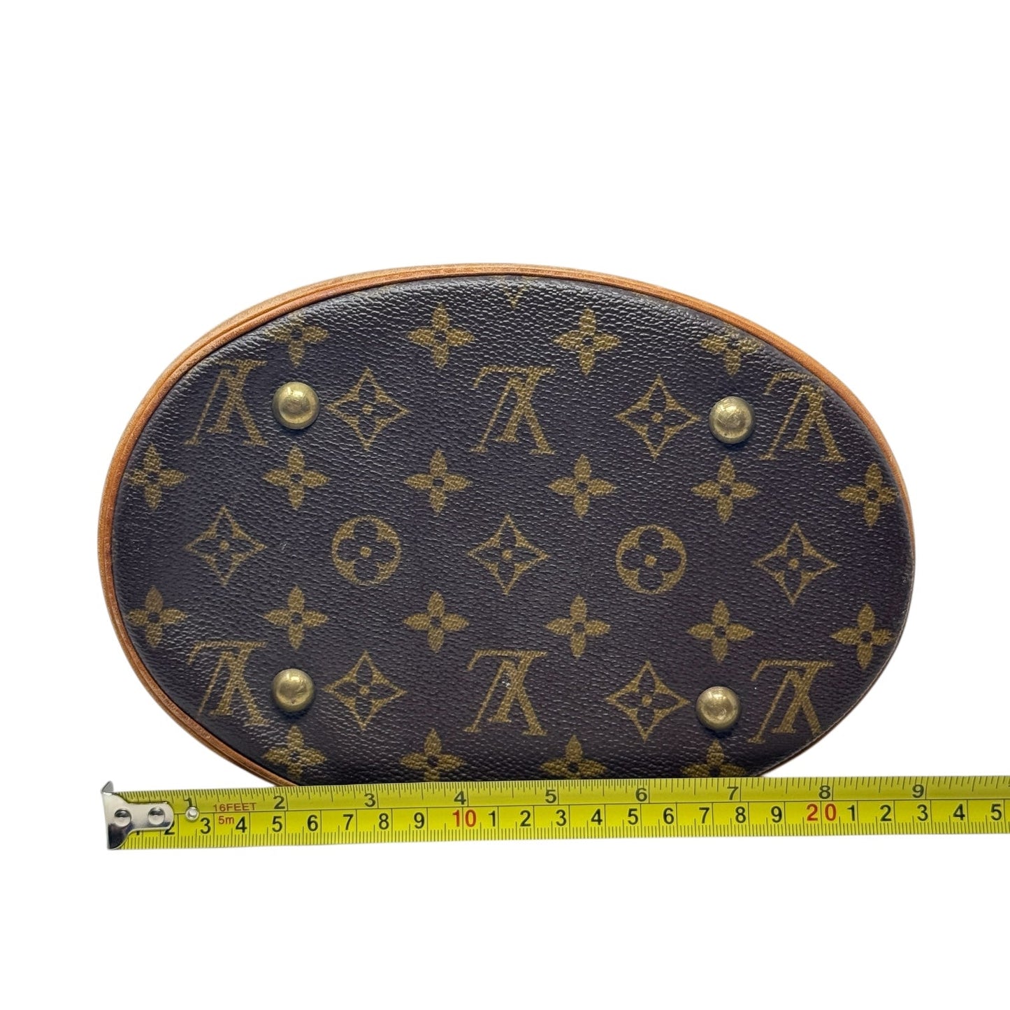 2002 Monogram Petit Bucket 23 Tote  Luxury Designer By Louis Vuitton, Size: Small
