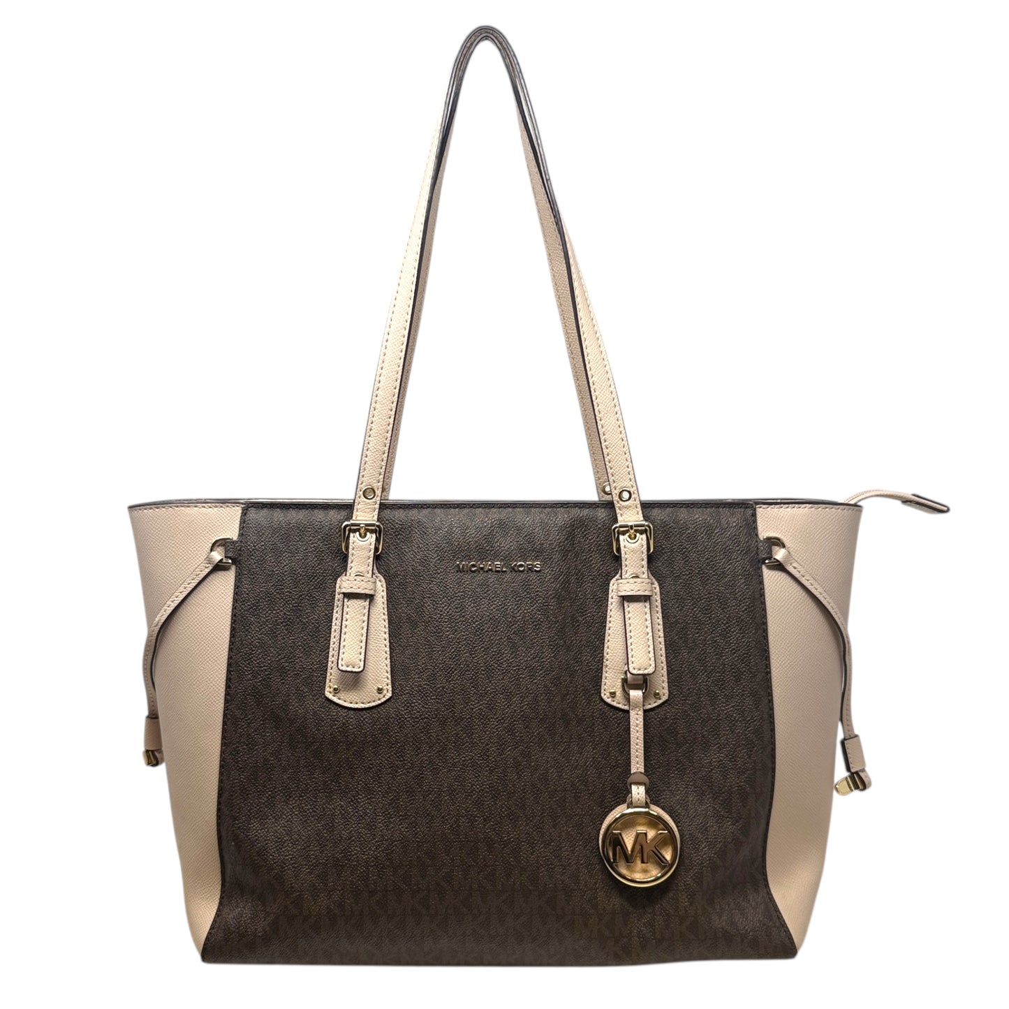 Voyager Top Zip Tote Designer By Michael Kors, Size: Large