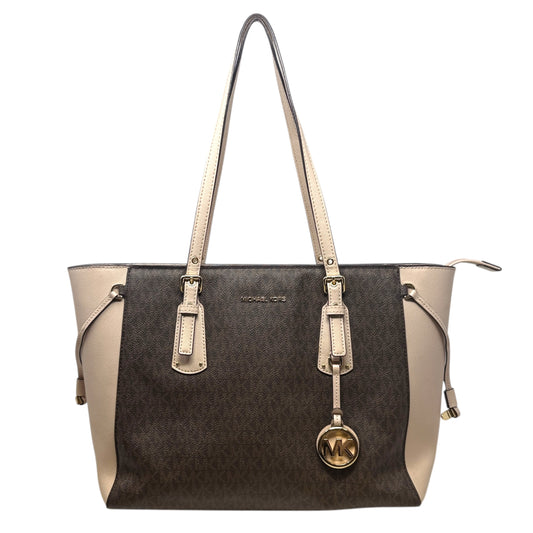Voyager Top Zip Tote Designer By Michael Kors, Size: Large