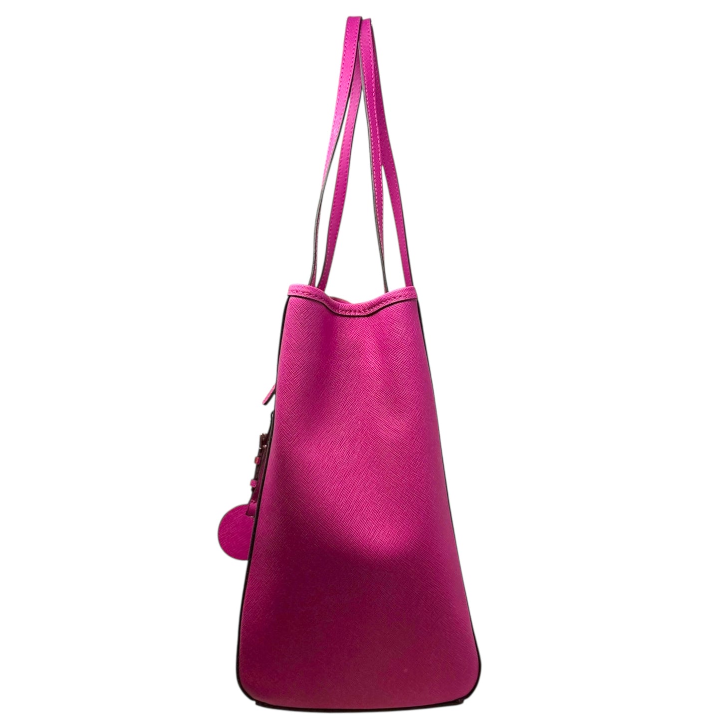 Jet Set Travel EW Tote In Fuschia Designer By Michael Kors, Size: Medium