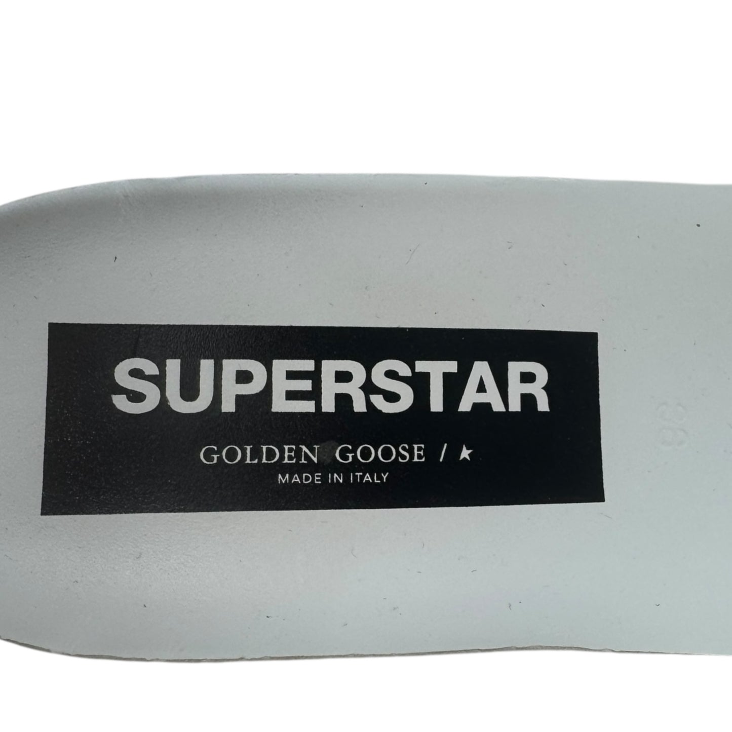 Superstar Private Edition Snakeskin Sneakers Shoes Luxury Designer By Golden Goose In White, Size: 7.5 (IT 38)