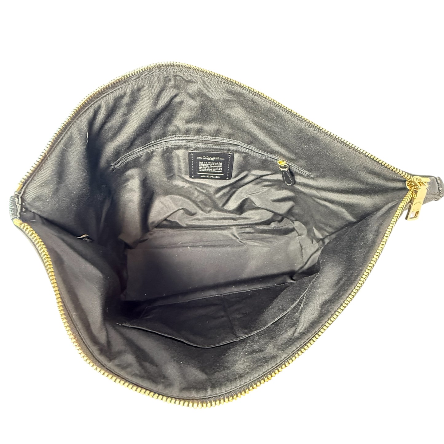 Crossgrain Leather Gallery Tote Designer By Coach, Size: Medium