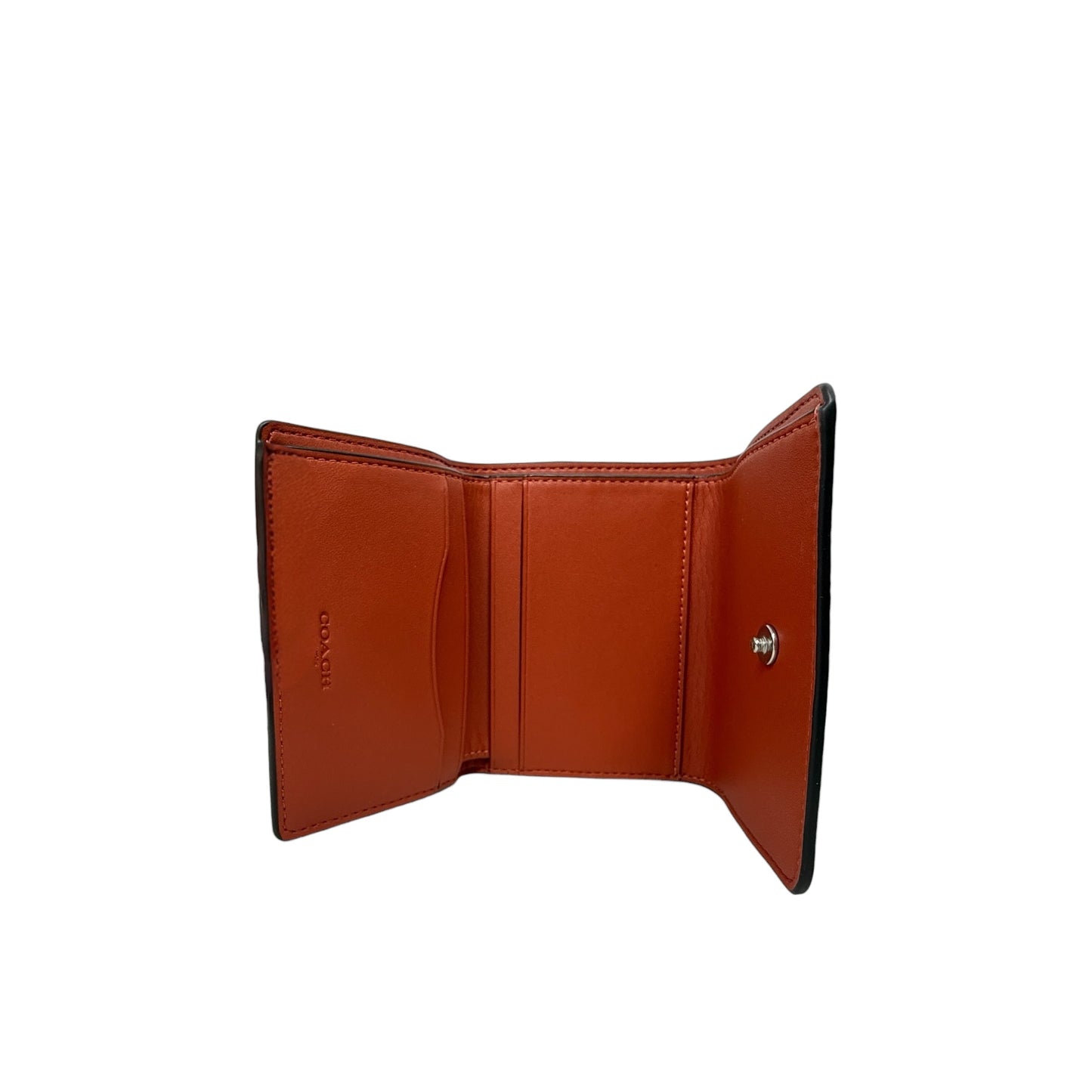 Card Holder Wallet In Signature Canvas Designer By Coach, Size: Medium