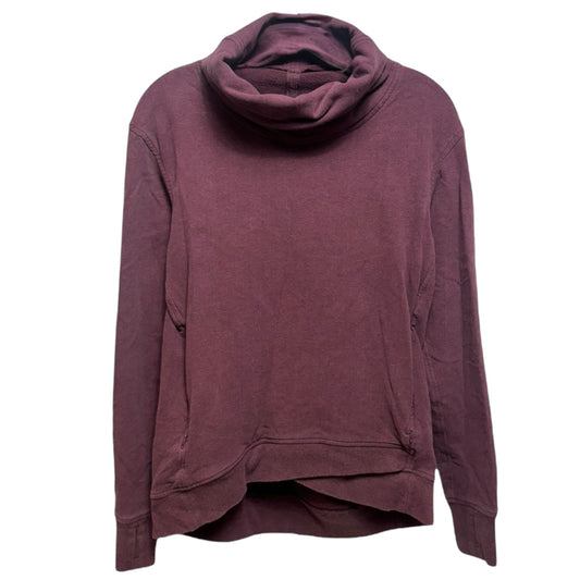 On The Double Pullover By Lululemon In Heathered Bordeaux Drama, Size: 6