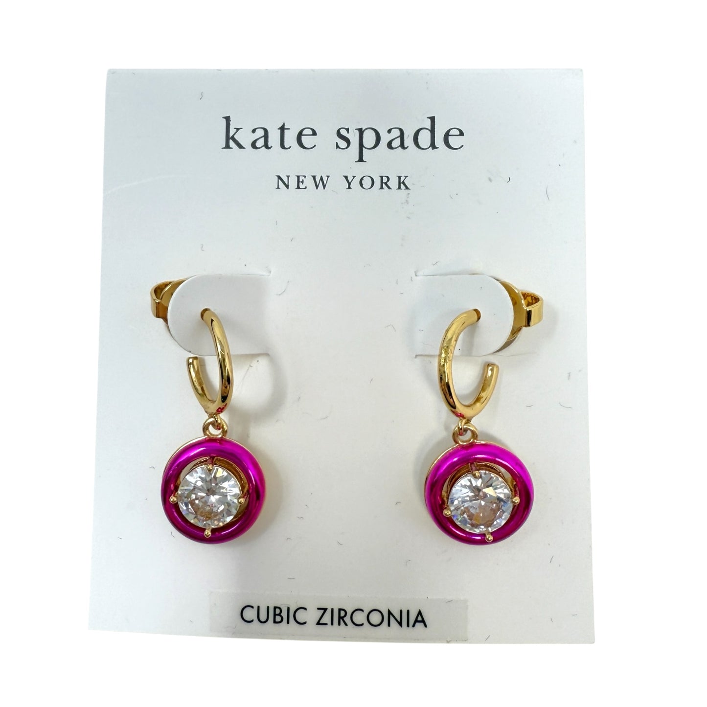 Dream In Color Hoop Earrings Designer By Kate Spade