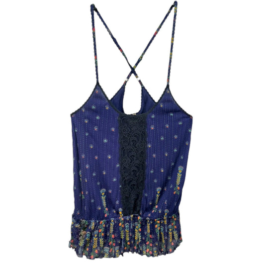 Navy Tank Top Free People, Size S