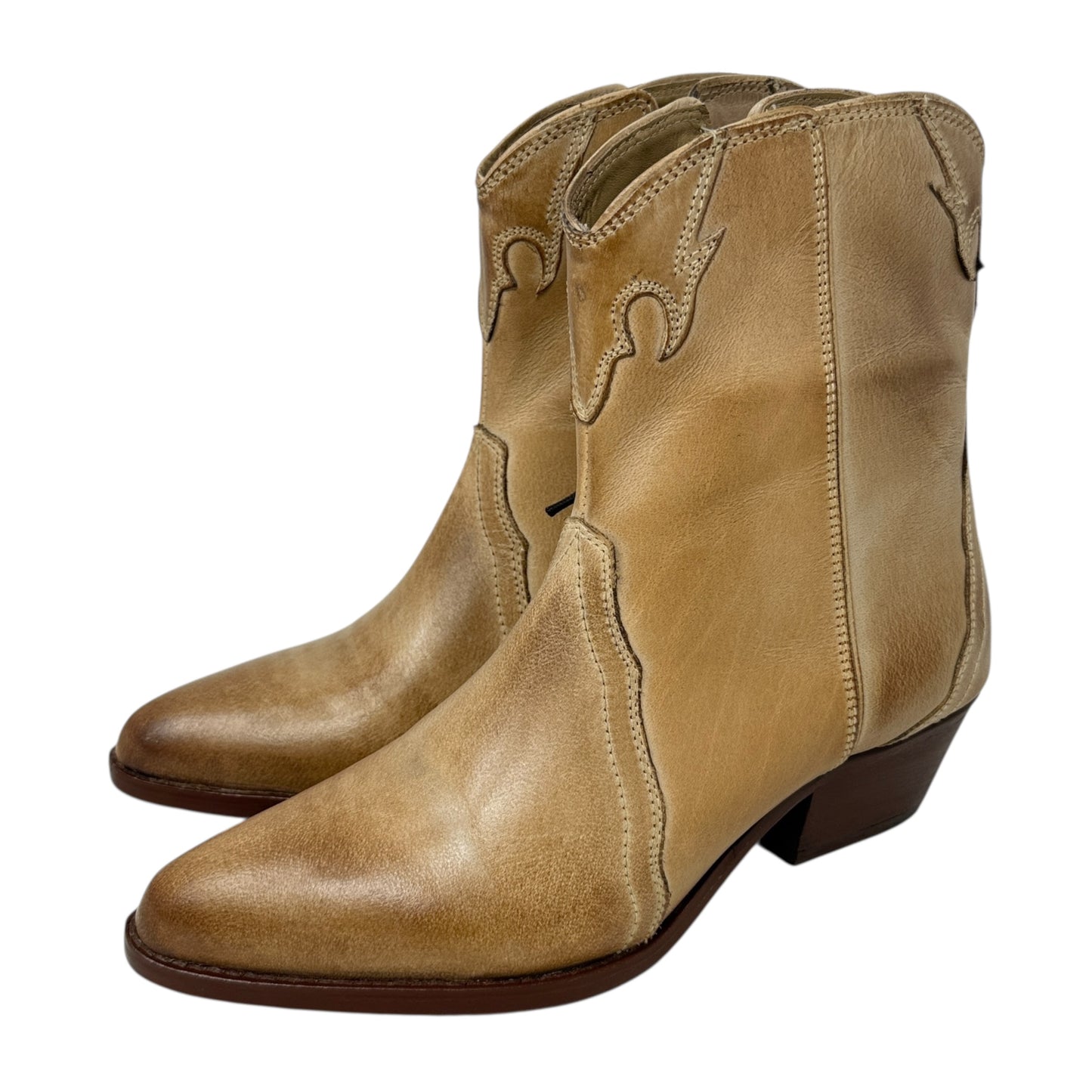 New Frontier Western Boots By Free People In Tan, Size: 7