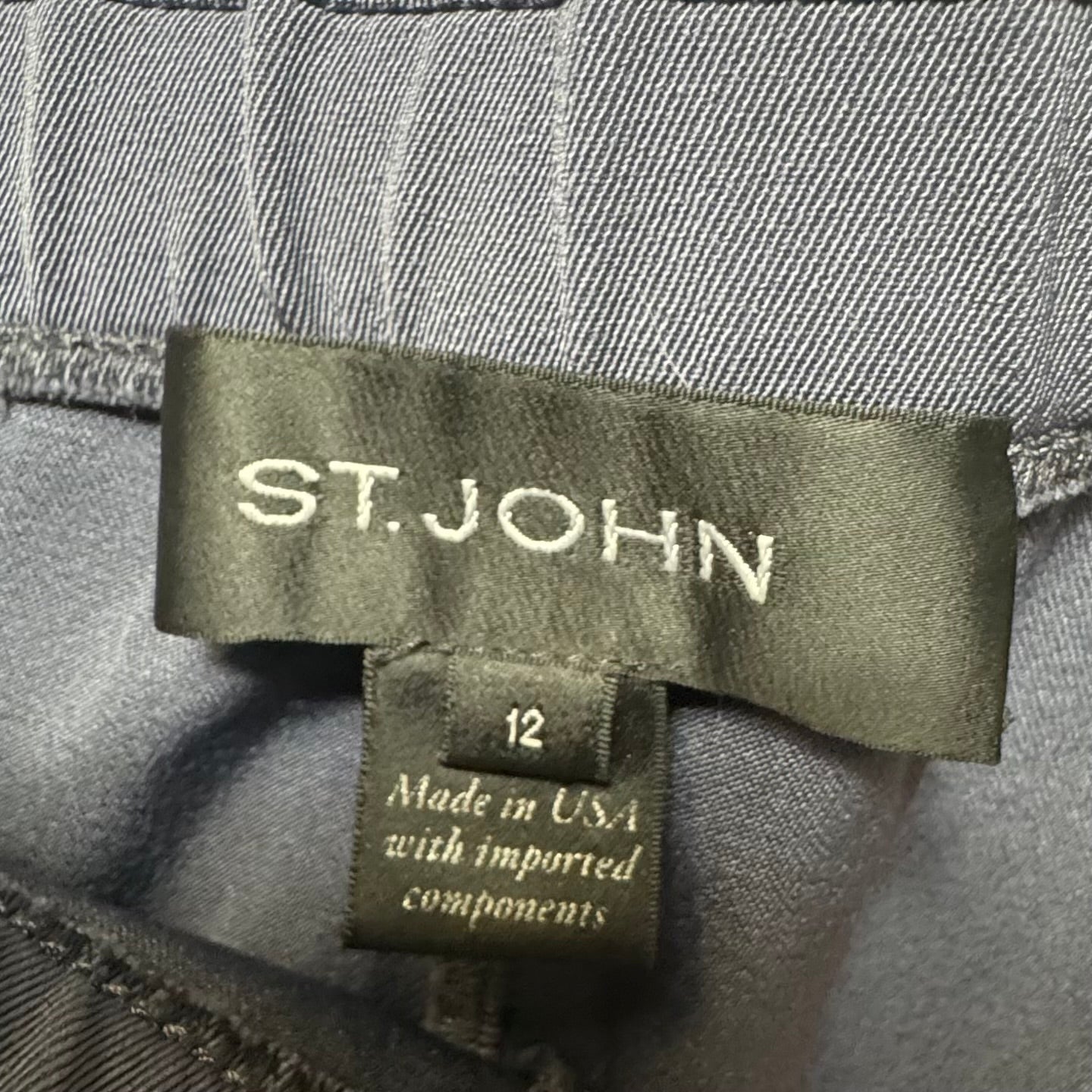 Pants Dress By St John In Grey, Size: 12