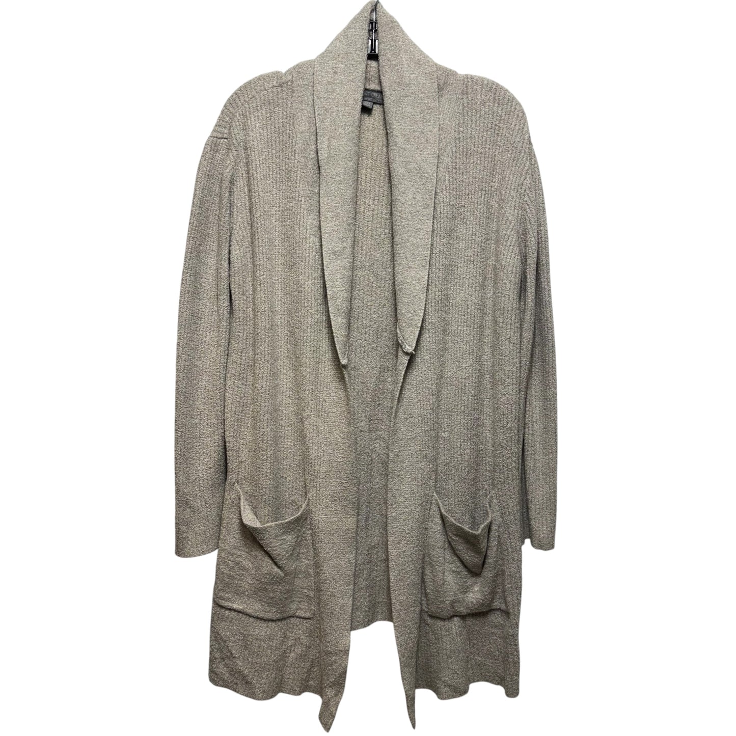 Bamboo Chic Lite Cardigan Sweater By Barefoot Dreams In Grey, Size: 1x