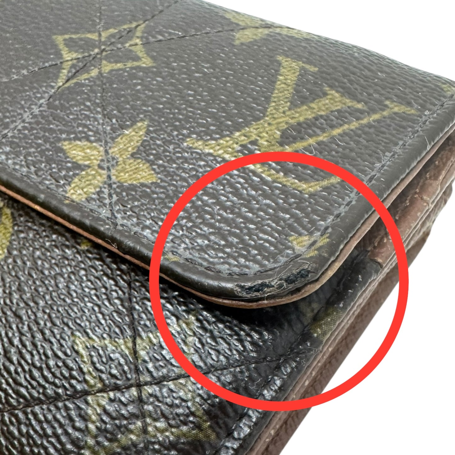 AS IS Etoile Sarah Quilted Wallet Luxury Designer By Louis Vuitton, Size: Large