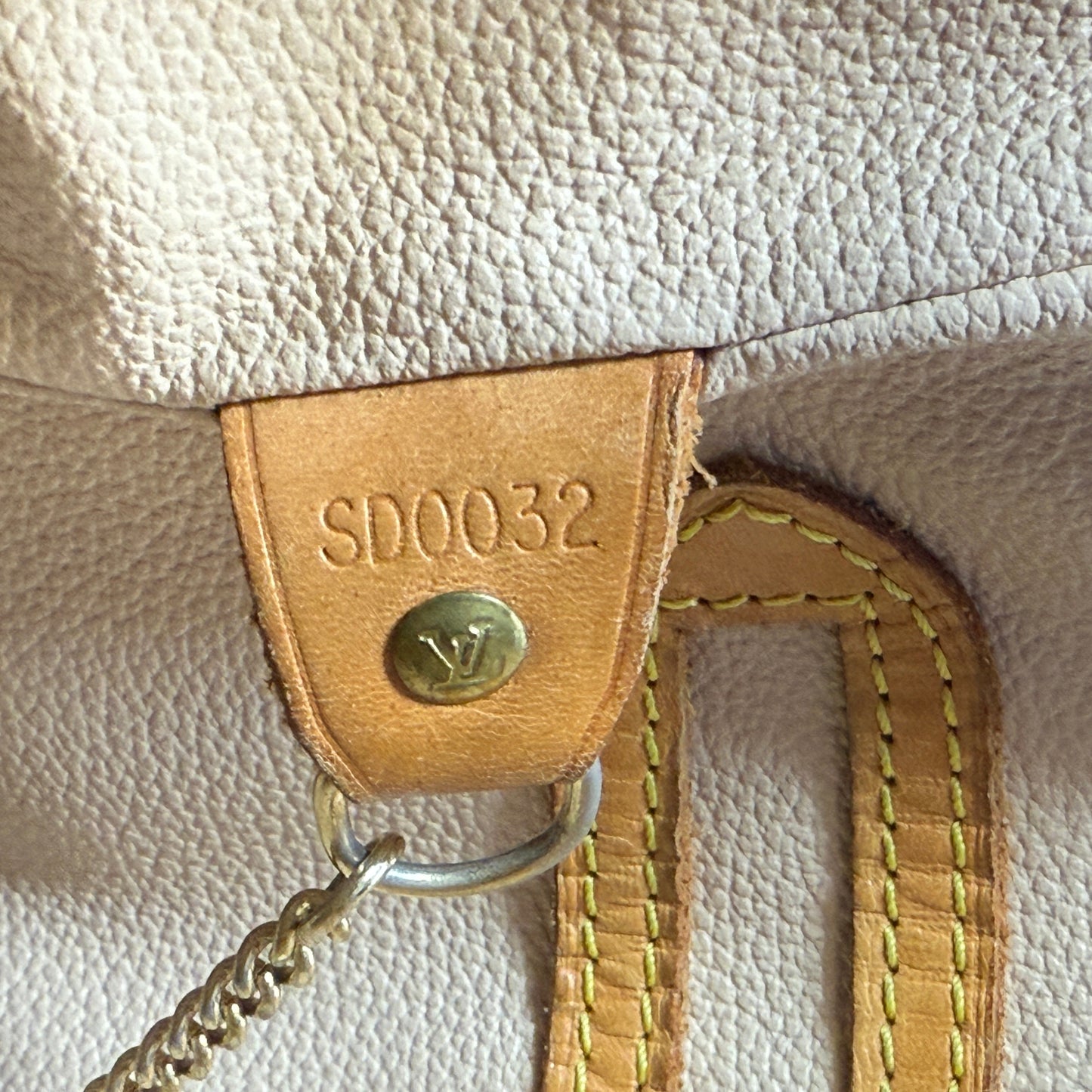 2002 Monogram Petit Bucket 23 Tote  Luxury Designer By Louis Vuitton, Size: Small