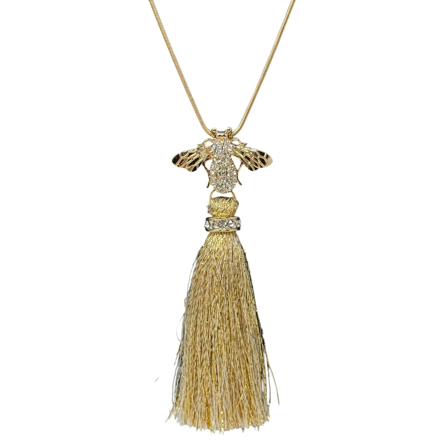 Bee-utiful Tassel Necklace Designer By Lilly Pulitzer
