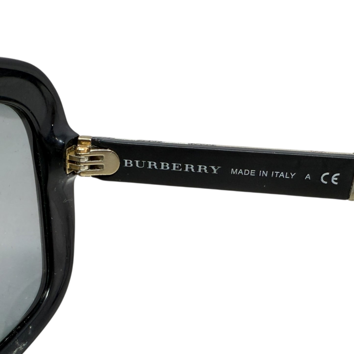 Classic Print Rounded Square B4173 Sunglasses Luxury Designer By Burberry
