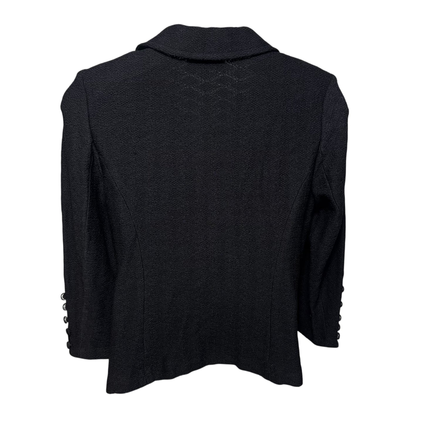 Blazer Luxury Designer By St John Collection In Black, Size: 12