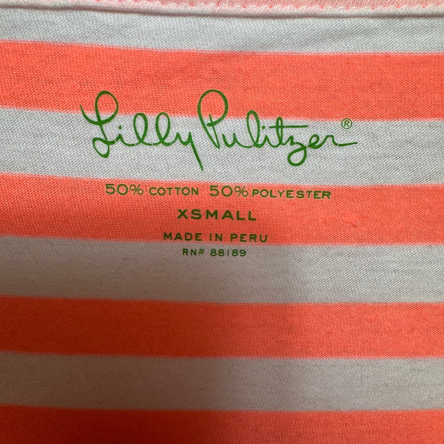 Kaley Dress Designer By Lilly Pulitzer In Sunrise Orange Boat Party Stripe, Size: XS