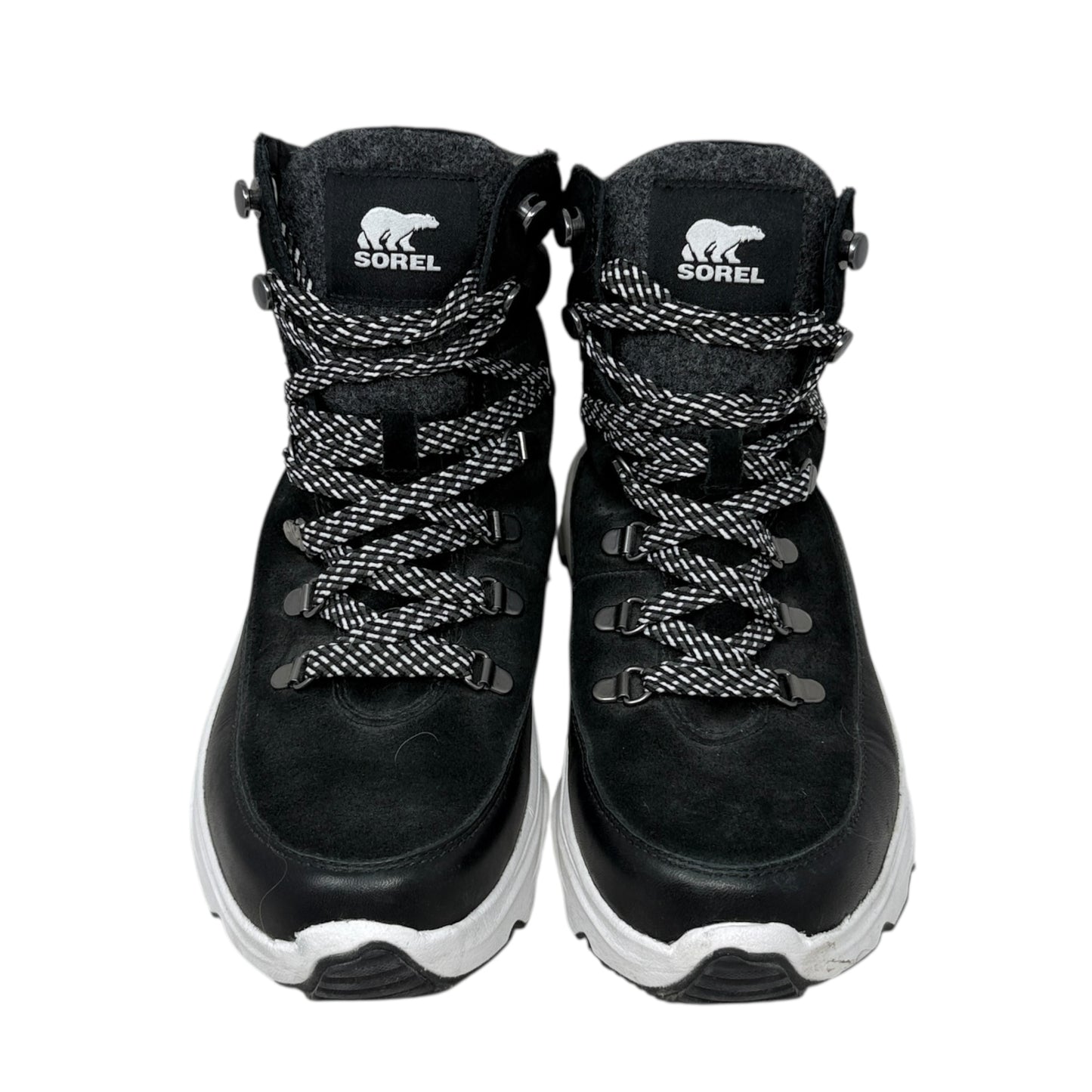 Kinetic Breakthru Conquest Waterproof Lace-Up Sneaker Boots By Sorel In Black, Size: 10.5