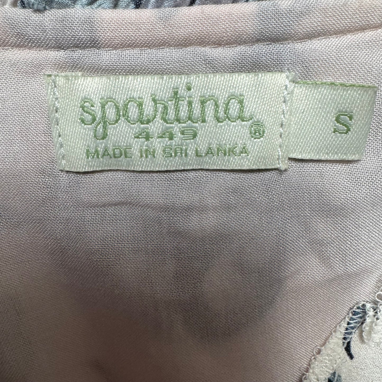Isadora Blouse By Spartina In Hamilton Floral Block Cream, Size: S
