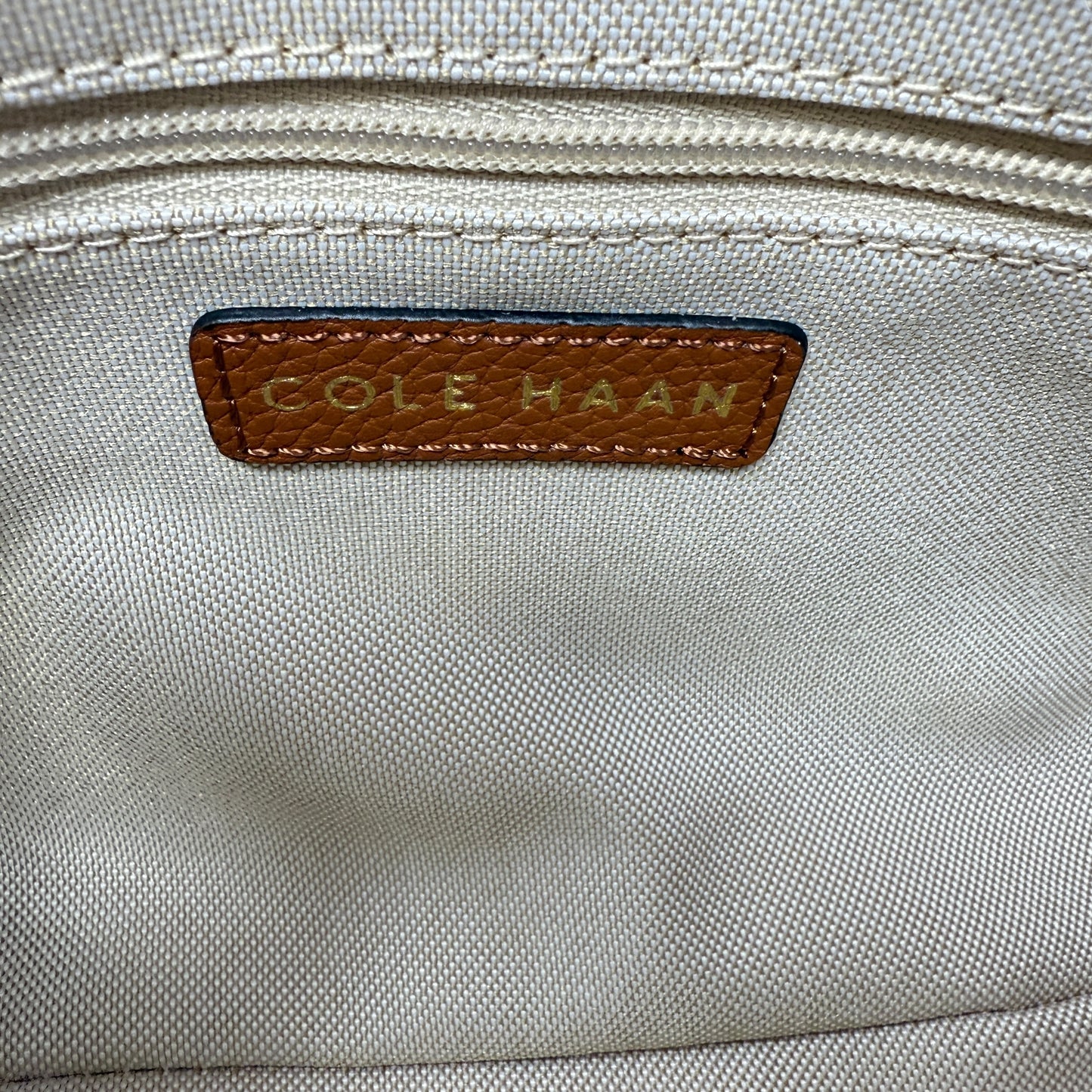 Grand Series Leather Mini Shoulder Bag By Cole-haan, Size: Medium