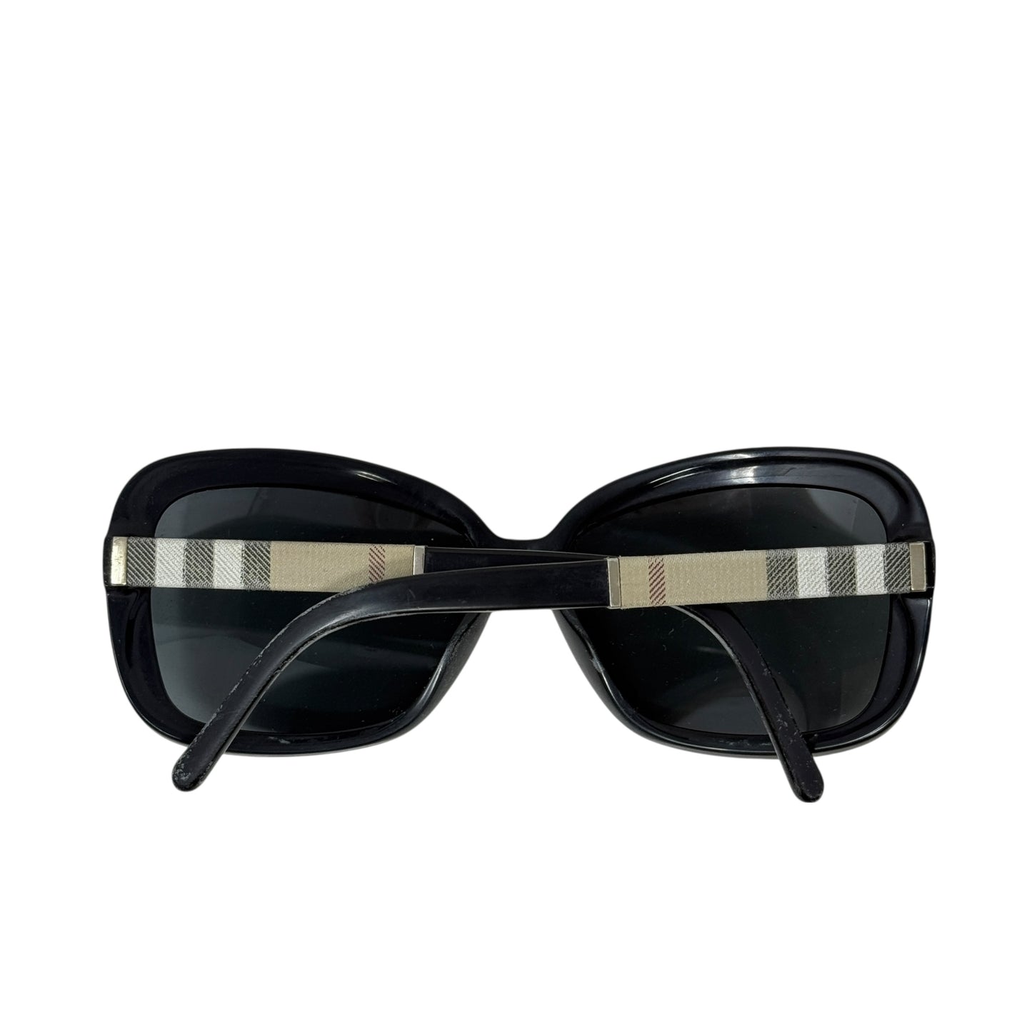 Classic Print Rounded Square B4173 Sunglasses Luxury Designer By Burberry