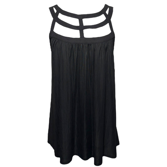 Studio Knit Strappy Swing Tank By Torrid In Black, Size: 4