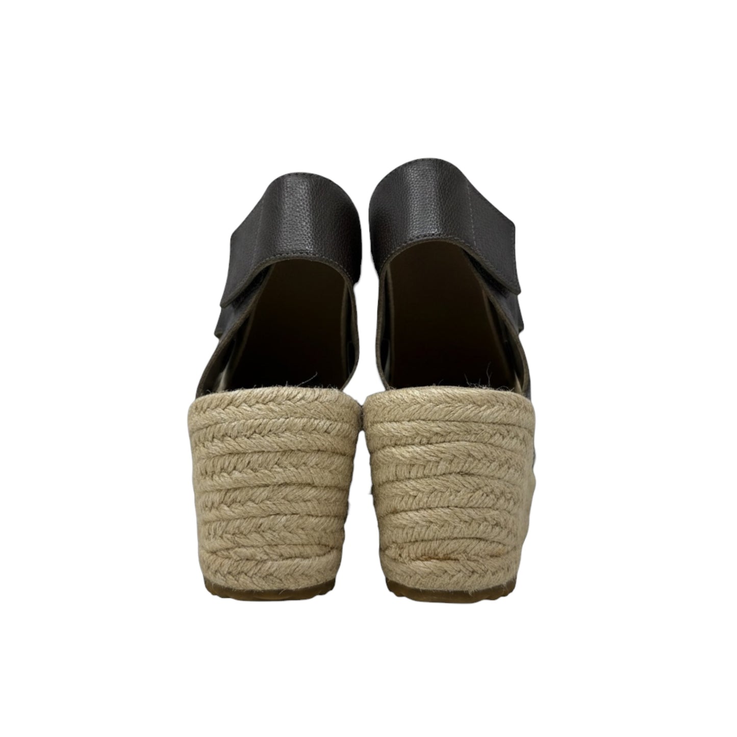 Willow Wedge Espadrille Sandals By Eileen Fisher In Brown, Size: 8.5