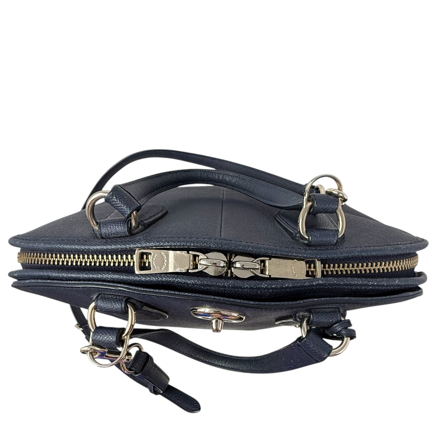 Prince Street Domed Satchel Designer By Coach, Size: Medium